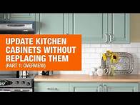 Video thumbnail for 4 Ways to Update Kitchen Cabinets Without Replacing Them (Part 1: Overview)