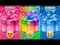 Video thumbnail for Choose Your Gift...! Blue, Rainbow or Pink 💙🌈💖 How Lucky Are You? 🎁 Quiz Kingdom
