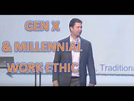 Video thumbnail for Workplace Generational Differences | A Look At The Work Ethic Of Millennials & Gen Xers