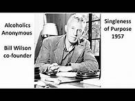 Video thumbnail for @AA100011 - AA - Bill Wilson - Singleness of Purpose 1957
