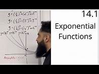 Video thumbnail for Edexcel AS Level Maths: 14.1 Exponential Functions