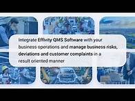 Video thumbnail for Best QMS Software | ISO 9001 2015 | Quality Management System Software