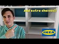 Video thumbnail for How To add shelves to an IKEA Kallax Unit