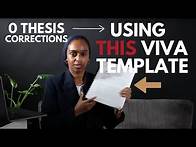 Video thumbnail for Preparing For Your PhD Thesis Defense Viva | Questions You WILL Be Asked