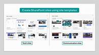 Video thumbnail for Using site templates for Microsoft SharePoint in Microsoft 365