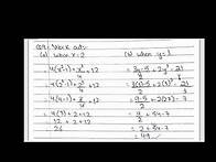Video thumbnail for Cambridge Lower Secondary Mathematics | Learner Book Level 9 Solutions | Exercise 2.1 Q ( 9 - 10 )