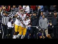 Video thumbnail for Highlights: No. 20 USC football rumbles to convincing win over No. 4 Washington