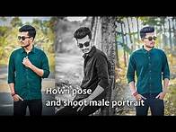 Video thumbnail for Live photoshoot | outdoor photoshoot | best poses for men like a model | portrait photography