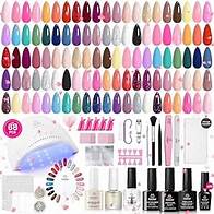Video thumbnail for Beetles Gel Nail Polish Kit with U V Light - 68 Pcs Set 35 Colors Pink Glitter Nude Gray Gel Polish with Base Matte&Glossy Top Coat Vivid Seasons Gel Nail Set Nail Art Gift for Women & Girls