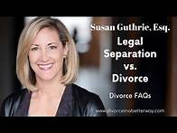 Video thumbnail for Legal Separation vs. Divorce: What's the Difference?
