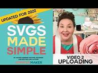 Video thumbnail for How to Upload SVG Cut Files to Cricut, Silhouette, etc | Updated for 2022 | SVGs Made Simple #2