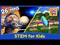 Video thumbnail for Science and Engineering Educational Compilation for Kids - Planets, Airplanes and More!
