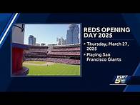 Video thumbnail for Cincinnati Reds announce 2025 regular season schedule