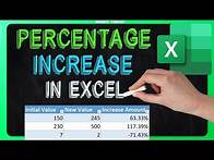 Video thumbnail for How to Calculate Percentage Increase in Excel Spreadsheet