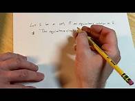 Video thumbnail for Definition of Equivalence Classes