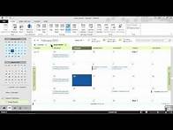 Video thumbnail for Microsoft Outlook 2013 Tutorial | Sharing Calendars And Outlook Items