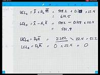 Video thumbnail for X Bar and R Bar charts in Statistical Process Control - An example problem