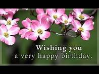 Video thumbnail for Free Happy Birthday Cards