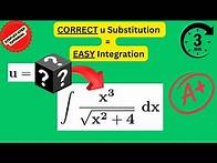 Video thumbnail for MASTER Integration by Substitution in Minutes!