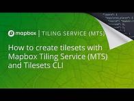 Video thumbnail for How to use Mapbox Tiling Service (MTS) and Tilesets CLI to create a tileset