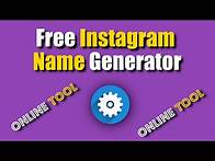 Video thumbnail for Instagram Name Generator - How to Get a Professional Instagram Name