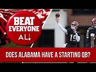 Video thumbnail for Does Alabama have a starting quarterback? Plus, we built the perfect Bama wide receiver