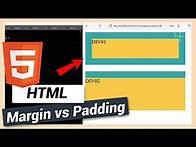 Video thumbnail for Difference Between Margin and Padding | HTML and CSS Tutorial