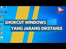 Video thumbnail for ini dia, shortcut windows yang jarang diketahui !!!