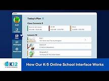 Video thumbnail for Learn with K12: Grades K–5 Online School Tour | K12