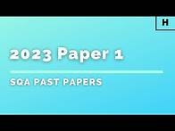 Video thumbnail for Higher Physics | SQA Past Papers | 2023 | Paper 1 (Multiple Choice)