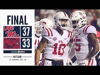 Video thumbnail for Ole Miss Football: Highlights vs. Arkansas