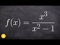 Video thumbnail for Finding the Slant Asymptote