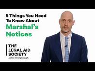 Video thumbnail for 5 Things You Need to Know About Marshal's Notices