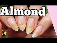 Video thumbnail for How To Shape And File an Almond Nail On Natural Nails! ✨Step By Step Guide✨💅🏻