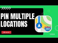 Video thumbnail for How To Pin Multiple Locations On Google Map !