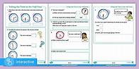Video thumbnail for Interactive PDF: White Rose Maths Supporting Year 2: Summer Block 4 Time: Telling Time to the Half Hour (Year 1 Revision)