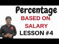 Video thumbnail for Percentage_Based On Salary#Lesson 4