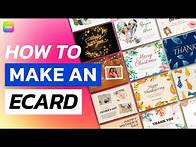 Video thumbnail for How to Make an eCard