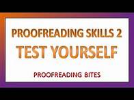 Video thumbnail for Test Your Proofreading Skills (2): How good are you at proofreading?
