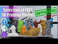 Video thumbnail for 11 Great Designers with FREE 3D Printing Models