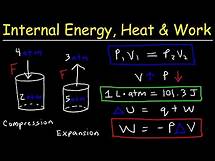 Video thumbnail for Internal Energy, Heat, and Work Thermodynamics, Pressure & Volume, Chemistry Problems