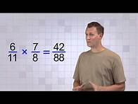 Video thumbnail for Math Antics - Multiplying Fractions