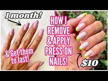 Video thumbnail for COMPLETE PRESS ON NAILS TUTORIAL