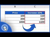 Video thumbnail for How to Calculate Percentage Increase in Excel (The Right Way)