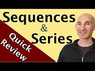 Video thumbnail for Sequences and Series (Arithmetic & Geometric) Quick Review