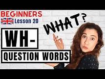 Video thumbnail for Present simple tense WH QUESTIONS