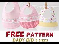 Video thumbnail for How to Sew A Baby Bib + FREE PATTERN