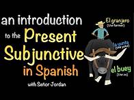 Video thumbnail for Introduction to the Present Subjunctive in Spanish
