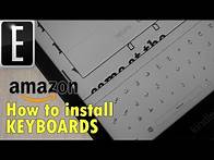 Video thumbnail for How To Install Keyboards on the Amazon Kindle e-reader