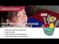 Video thumbnail for Kids and Autism: How Speech-Language Pathologists Help